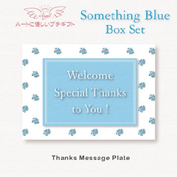 サムシングブルーBox / スタンダードプレート
